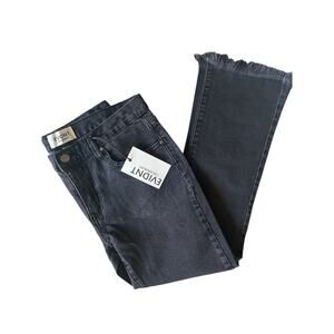NWT EVIDNT LA HERMOSA ANKLE JEAN Frayed size 27
